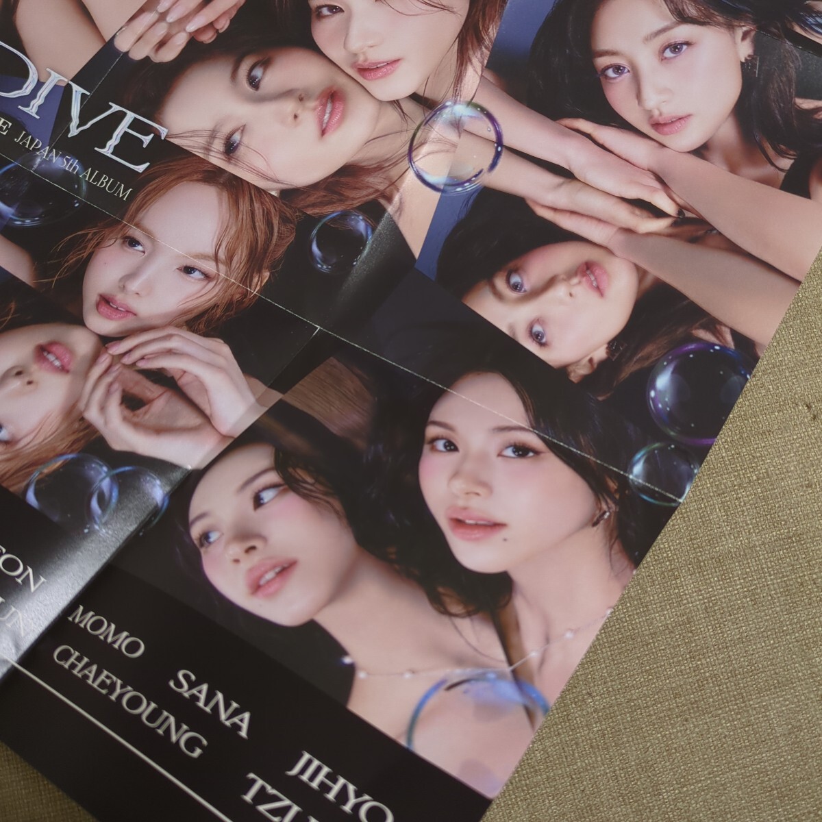 TWICE*DIVE*ミニポスター_画像5