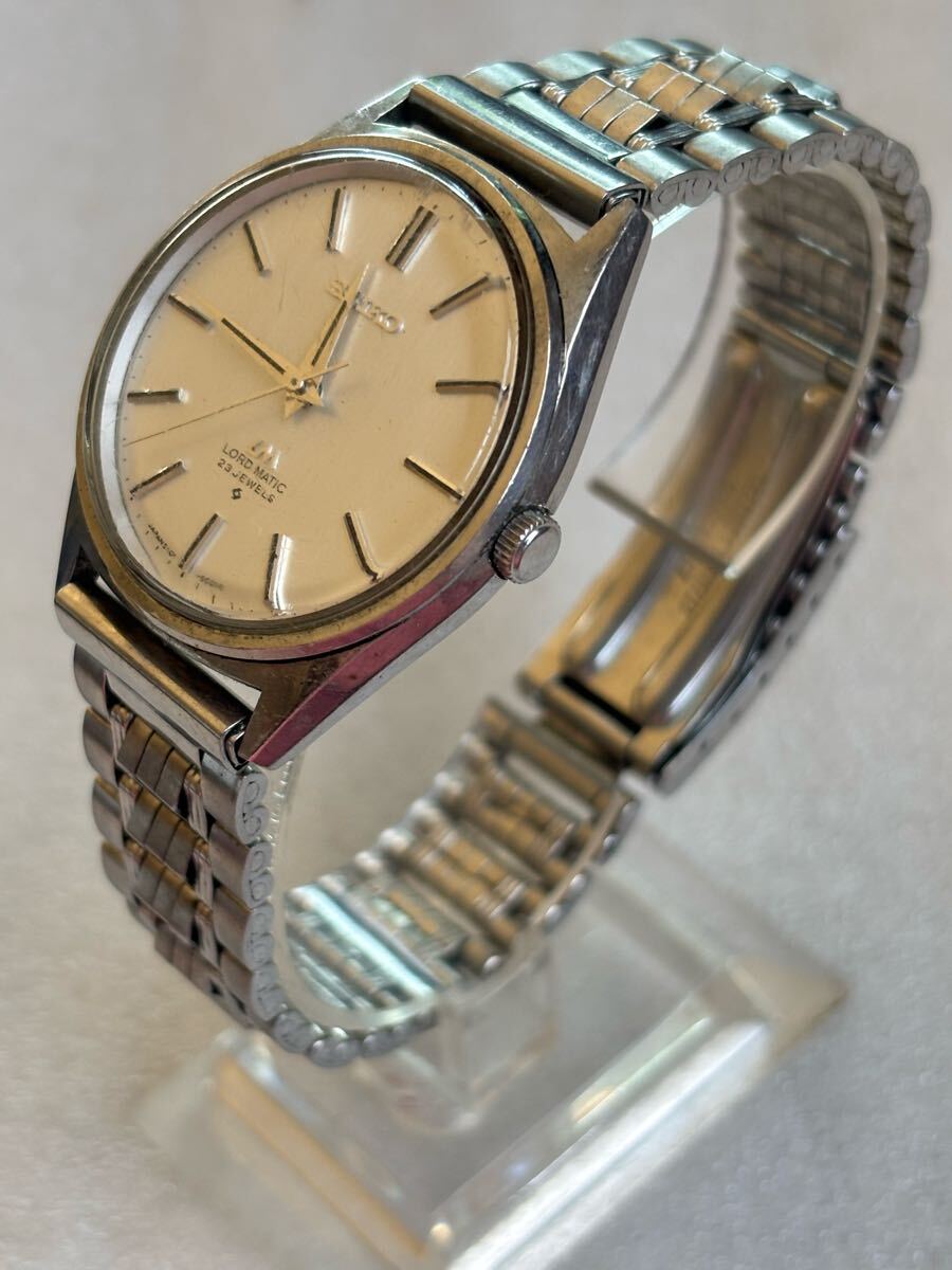 SEIKO 腕時計 セイコー 自動巻き ロードマチック MATIC 稼働品