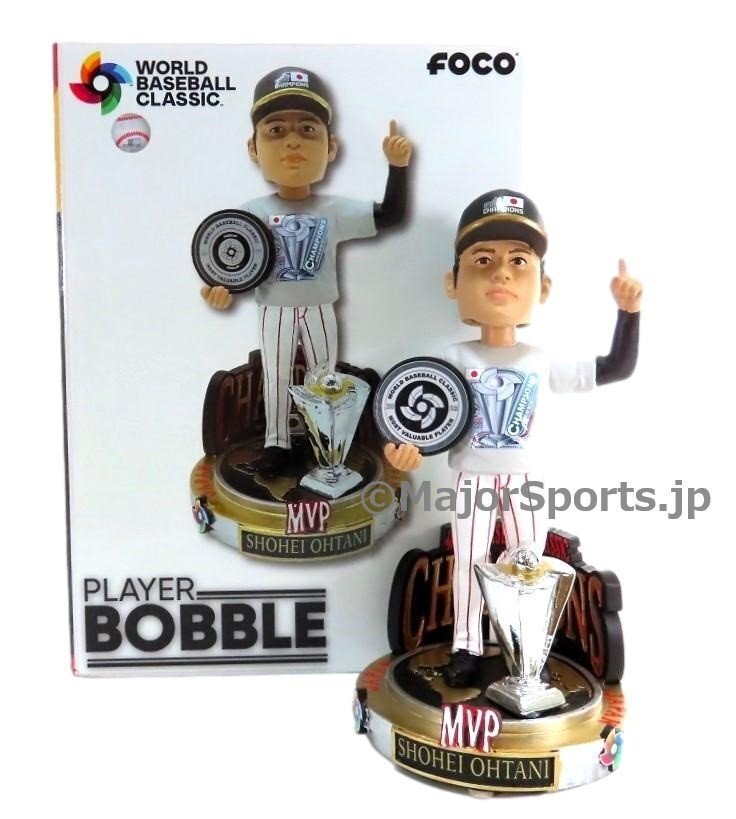 MS】大谷翔平 2023年WBC 優勝+MVP受賞記念 ボブルヘッド人形 MS】大谷翔平 2023年WBC 優勝+MVP受賞記念 ボブルヘッド人形
