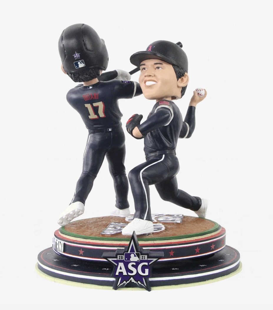 MS】大谷翔平 2021年オールスター MLB二刀流初出場 ボブルヘッド MS】大谷翔平 2021年オールスター MLB二刀流初出場 ボブルヘッド