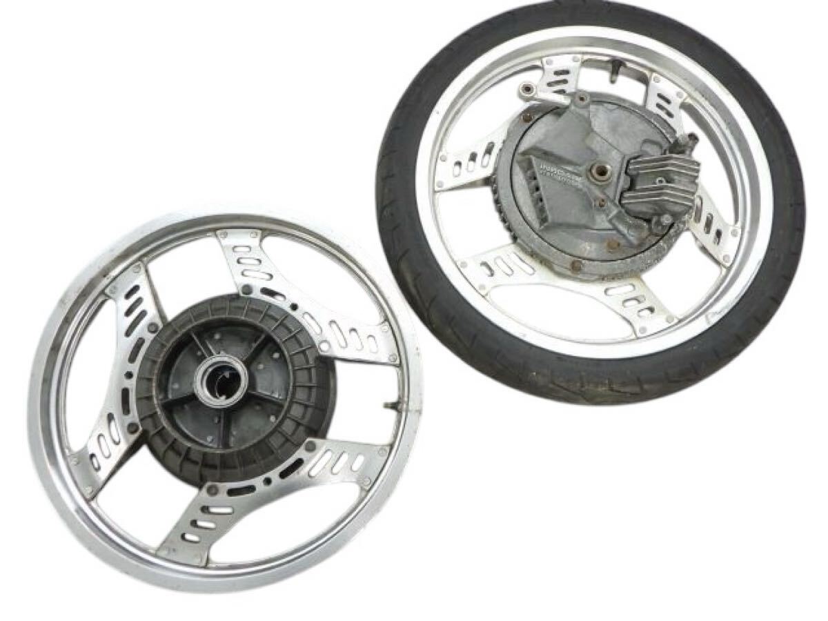 ☆希少☆ HONDA CBX400F 1型 純正 フロント F リア R ホイール ☆希少☆ HONDA CBX400F 1型 純正 フロント F リア R ホイール