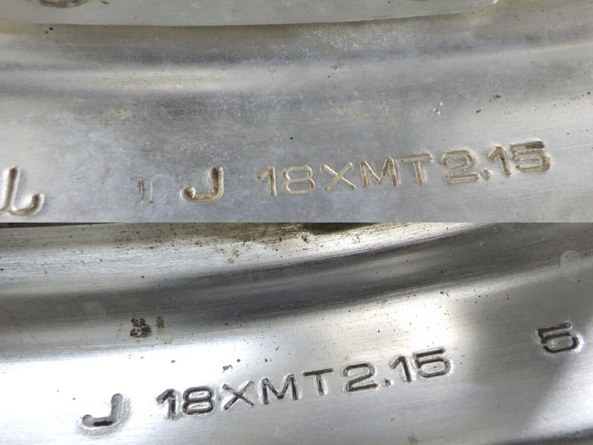 ☆希少☆ HONDA CBX400F 1型 純正 フロント F リア R ホイール ☆希少☆ HONDA CBX400F 1型 純正 フロント F リア R ホイール