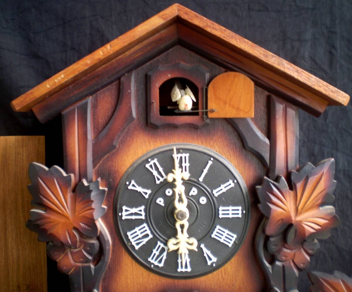 鳩時計 ポッポ POPPO TEZUKA CLOCK 日本製 壁掛け時計 昭和 鳩時計 ポッポ POPPO TEZUKA CLOCK 日本製 壁掛け時計 昭和