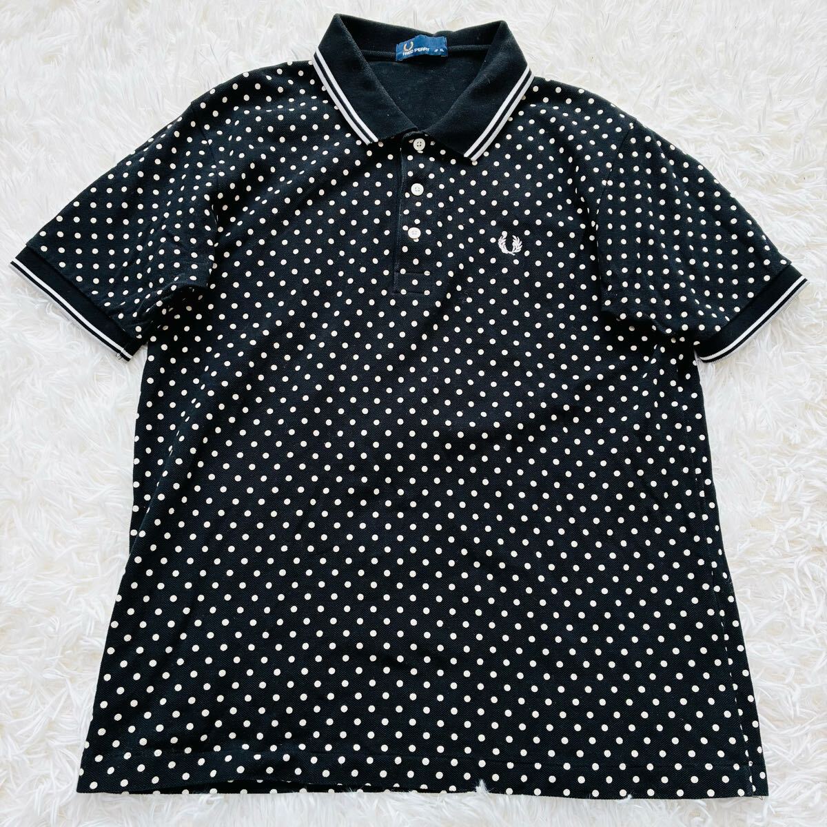 希少XL◎FRED PERRY フレッドペリー サイズXL ポロシャツ ドット 希少XL◎FRED PERRY フレッドペリー サイズXL ポロシャツ ドット