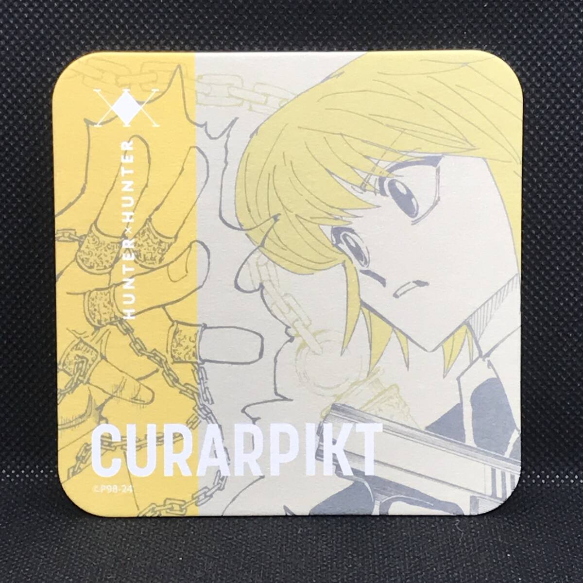 *HUNTER×HUNTER искусство Coaster (R) 2 Coaster klapika Hunter × Hunter 90mm угол 