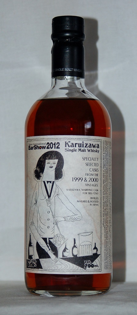 ★★　軽井沢　シングルモルト　箱付　東京バーショー2012年記念　1999＆2000年蒸留　国内マリッジングカスク＃2565 61.6％　700ml　★★