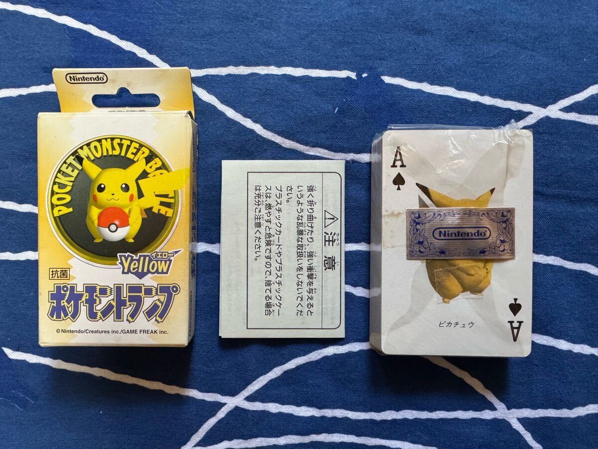 ポケモン トランプ 黄 ピカチュウ 任天堂 pokemon trump pikachu ポケモン トランプ 黄 ピカチュウ 任天堂 pokemon trump pikachu