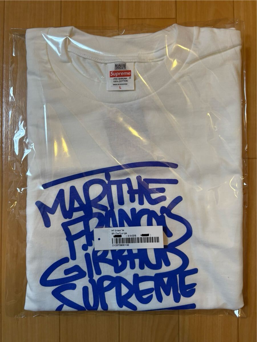 L Supreme Marithe + Francois Girbaud Tee White Large M+F L Supreme Marithe + Francois Girbaud Tee White Large M+F