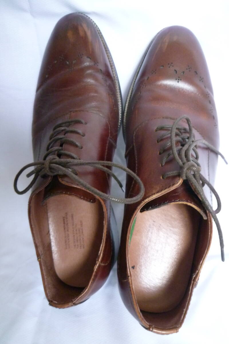 vero cuoio ヴェロキーオ レザー メンズ 41 ブラウン イタリア製 本革靴ビジネスシューズ 正規品_画像5