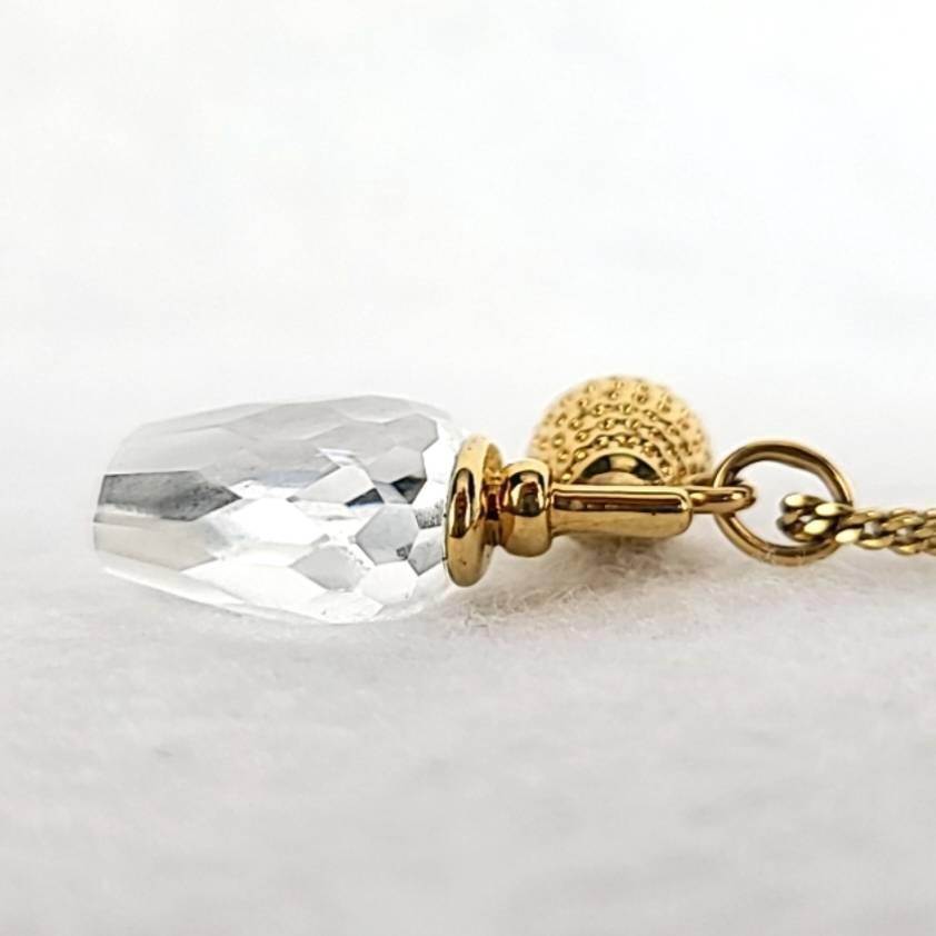 極美品 スワロフスキー SWAROVSKI ネックレス ゴールド 香水 極美品 スワロフスキー SWAROVSKI ネックレス ゴールド 香水