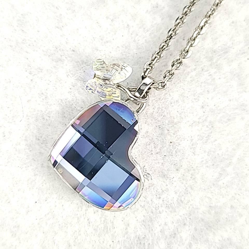 極美品 スワロフスキー SWAROVSKI ピンク クリスタル ハート 極美品 スワロフスキー SWAROVSKI ピンク クリスタル ハート
