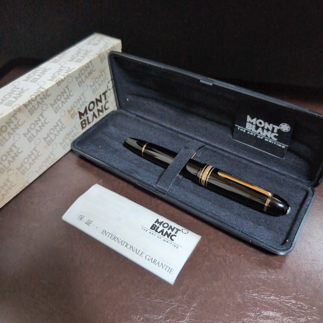 未使用保管品・付属品あり】 モンブラン 149 80年代 万年筆 未使用保管品・付属品あり】 モンブラン 149 80年代 万年筆