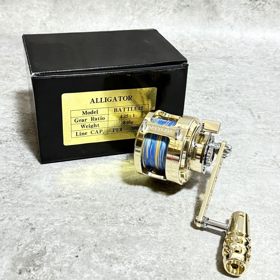 極美品 アリゲーター技研 両軸リール バトル12/ALLIGATOR|Yahoo 極美品 アリゲーター技研 両軸リール バトル12/ALLIGATOR|Yahoo