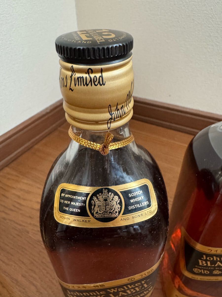 古酒 ジョニーウォーカー ブラックラベル オールドスコッチ 古酒 ジョニーウォーカー ブラックラベル オールドスコッチ