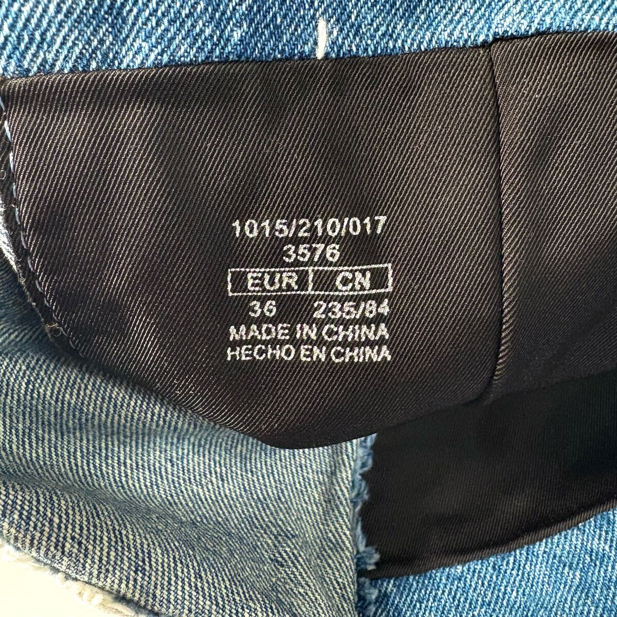 新品 ZARA MAISON SPECIAL デニムニーハイブーツ 23 5cm 36 新品 ZARA MAISON SPECIAL デニムニーハイブーツ 23 5cm 36
