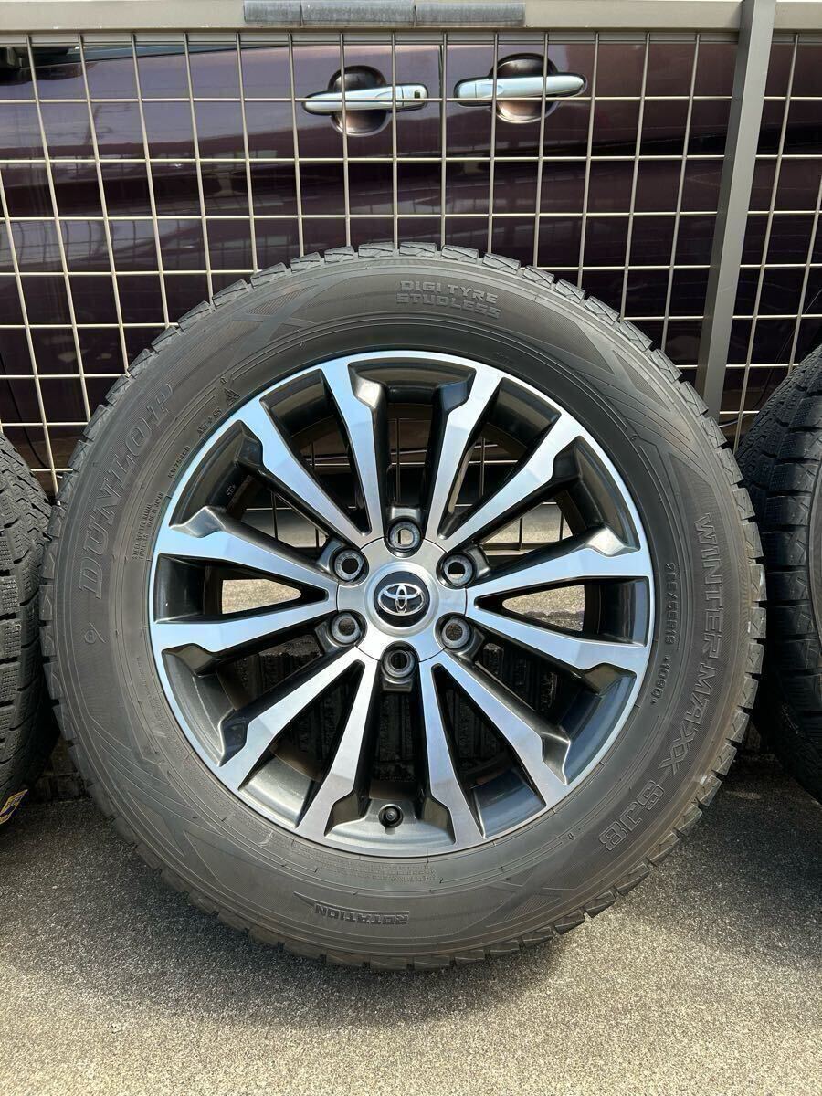 プラド 150系 TX-L 純正ホイール 19インチ スタッドレスタイヤ プラド 150系 TX-L 純正ホイール 19インチ スタッドレスタイヤ