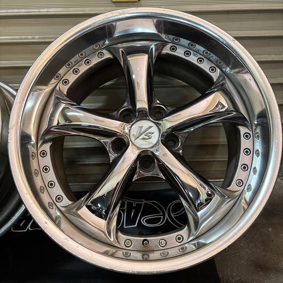 WORK ワーク VS-KF 18×9.5J+39 5H PCD114.3 2本セット アルミ WORK ワーク VS-KF 18×9.5J+39 5H PCD114.3 2本セット アルミ