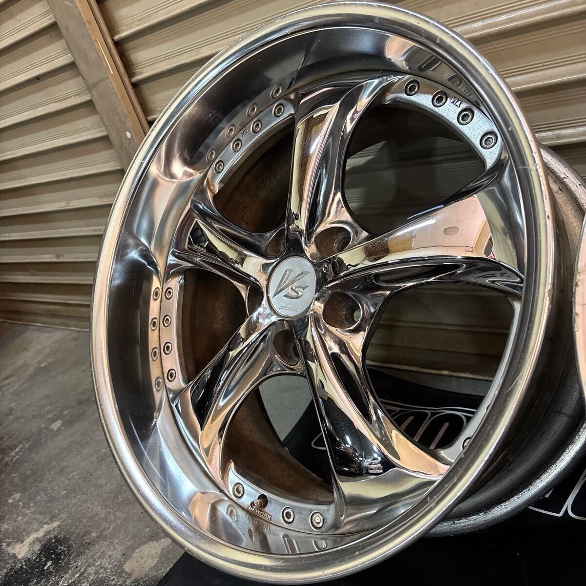 WORK ワーク VS-KF 18×9.5J+39 5H PCD114.3 2本セット アルミ WORK ワーク VS-KF 18×9.5J+39 5H PCD114.3 2本セット アルミ