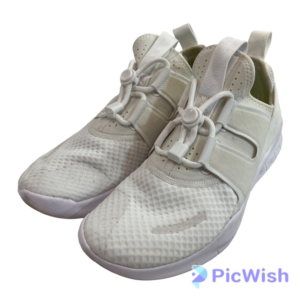 Nike Free Rn Cmtr 2018 AA1620-100 ナイキ　men's メンズ ホワイト ロートップ アスレチック ランニングシューズ　スニーカー　26.5cm