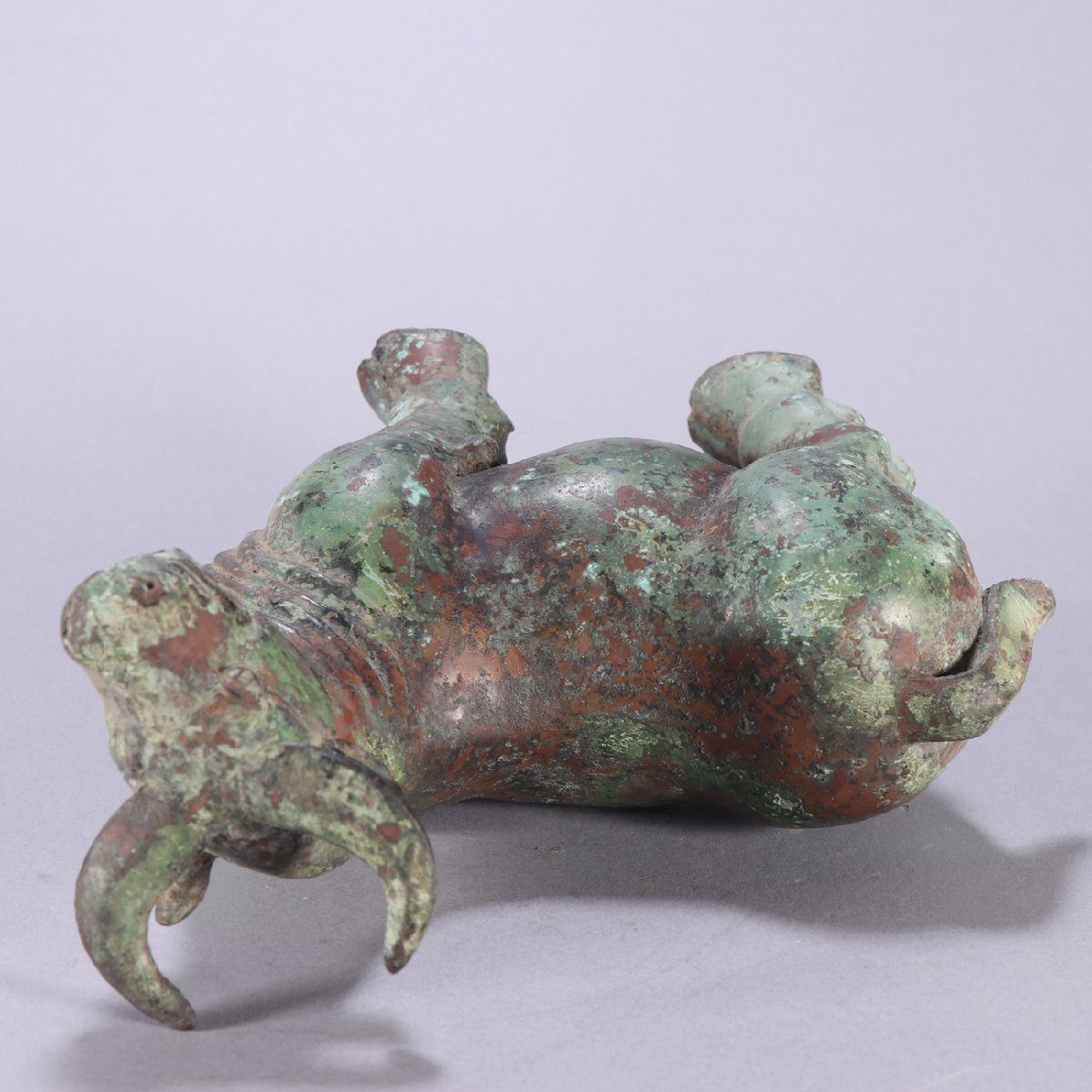 □大成美術□館蔵珍品 青銅器 牛置物 (検) 戦漢時代 唐物 中国 □大成美術□館蔵珍品 青銅器 牛置物 (検) 戦漢時代 唐物 中国