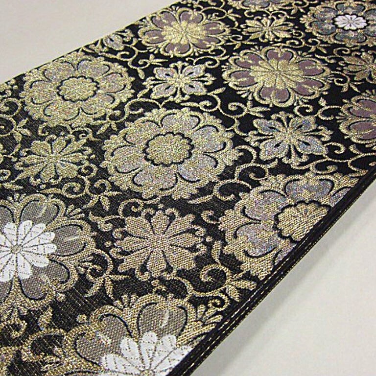 上質な逸品 新品未仕立 豪華作品 西陣織六通柄輪奈織袋帯 螺鈿 上質な逸品 新品未仕立 豪華作品 西陣織六通柄輪奈織袋帯 螺鈿
