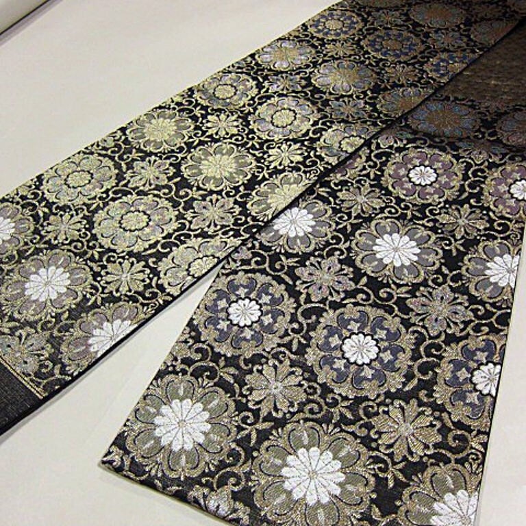 上質な逸品 新品未仕立 豪華作品 西陣織六通柄輪奈織袋帯 螺鈿 上質な逸品 新品未仕立 豪華作品 西陣織六通柄輪奈織袋帯 螺鈿
