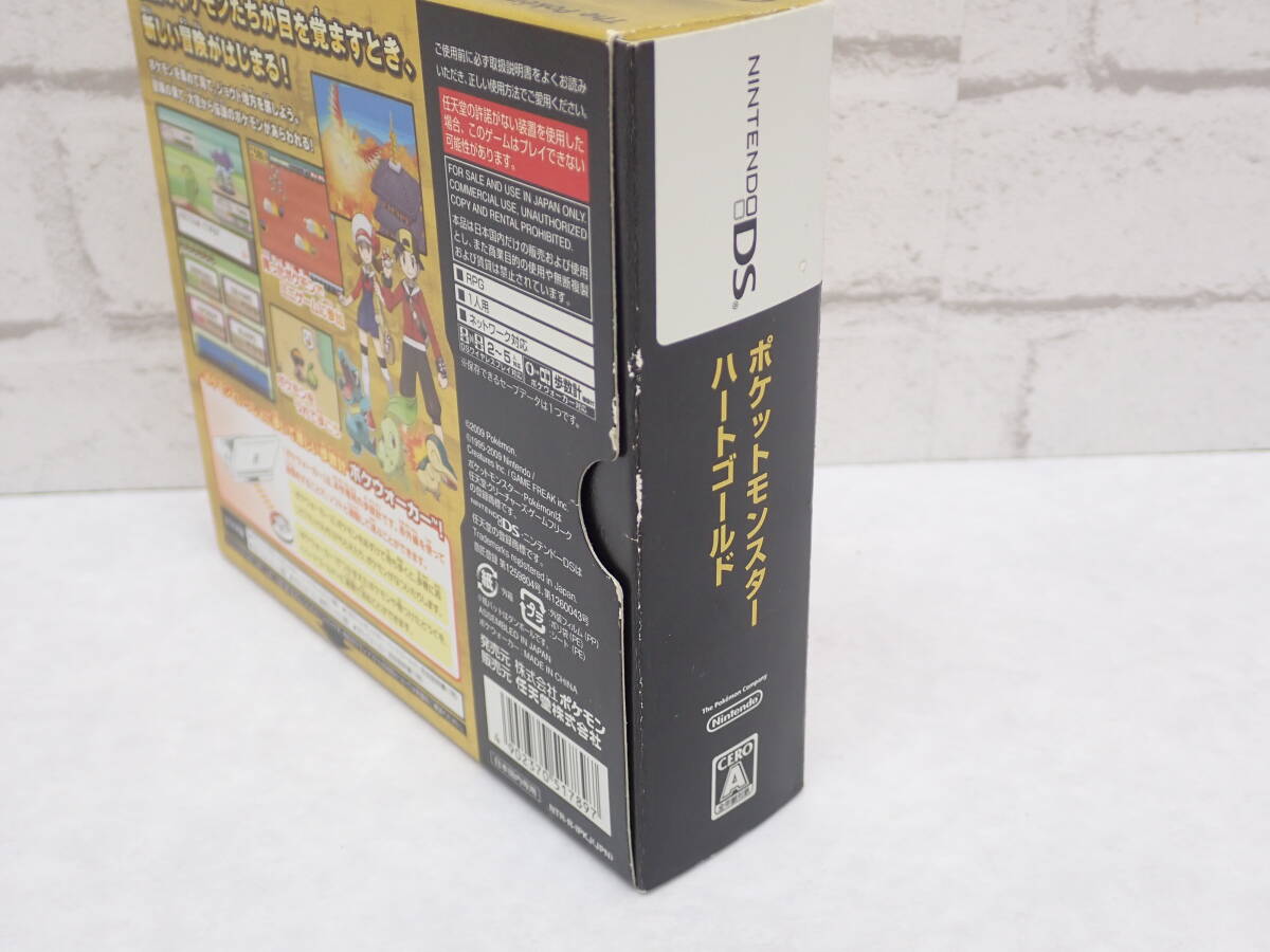 ◎214【1円~】DSソフト ポケットモンスター ハートゴールド ◎214【1円~】DSソフト ポケットモンスター ハートゴールド