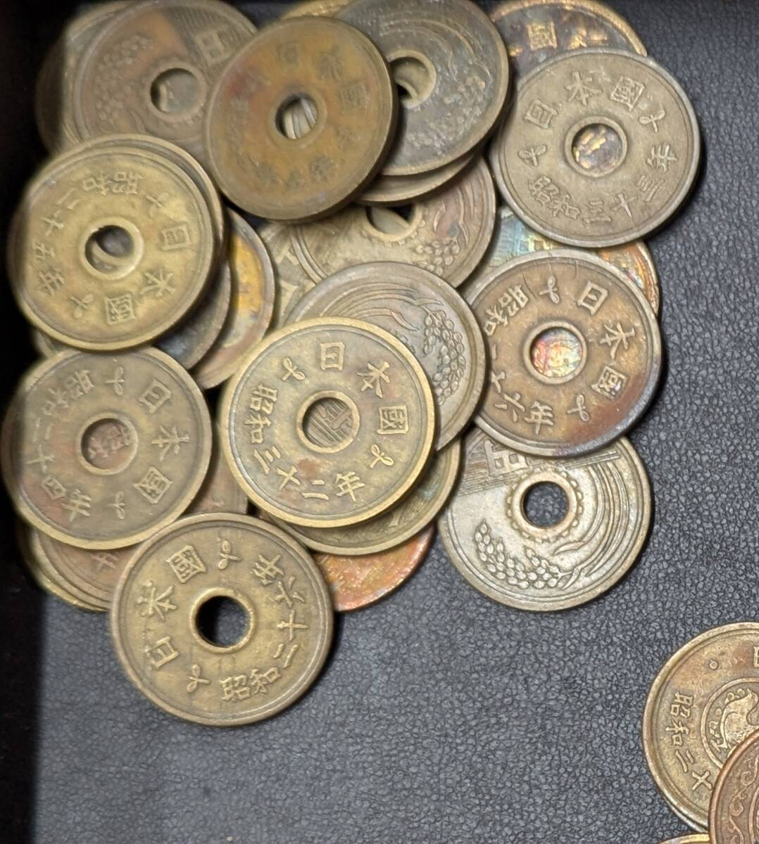 242A 【大量おまとめ】 約690g 五円玉 5円 硬貨 小銭 コイン