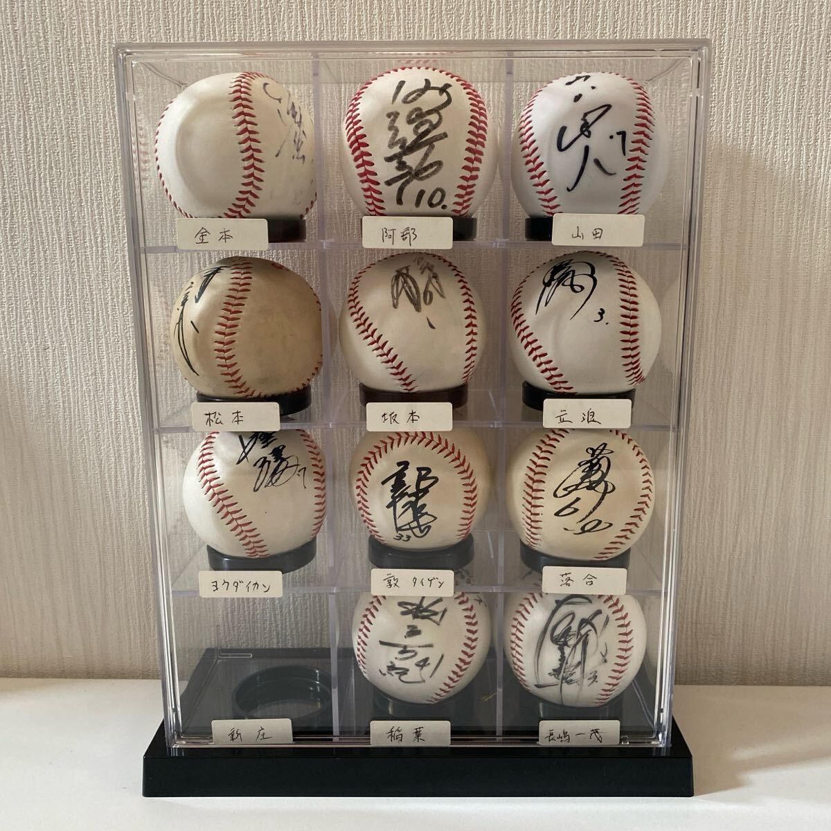 ◇NO.250331◇ 直筆 ? レプリカ サインボール 金本 阿部 山田 ◇NO.250331◇ 直筆 ? レプリカ サインボール 金本 阿部 山田