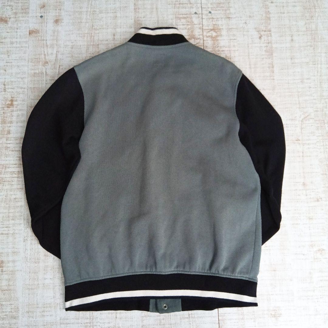 STUSSY N4 N°4スタジャン Lサイズ グレー・ブラック|Yahoo STUSSY N4 N°4スタジャン Lサイズ グレー・ブラック|Yahoo
