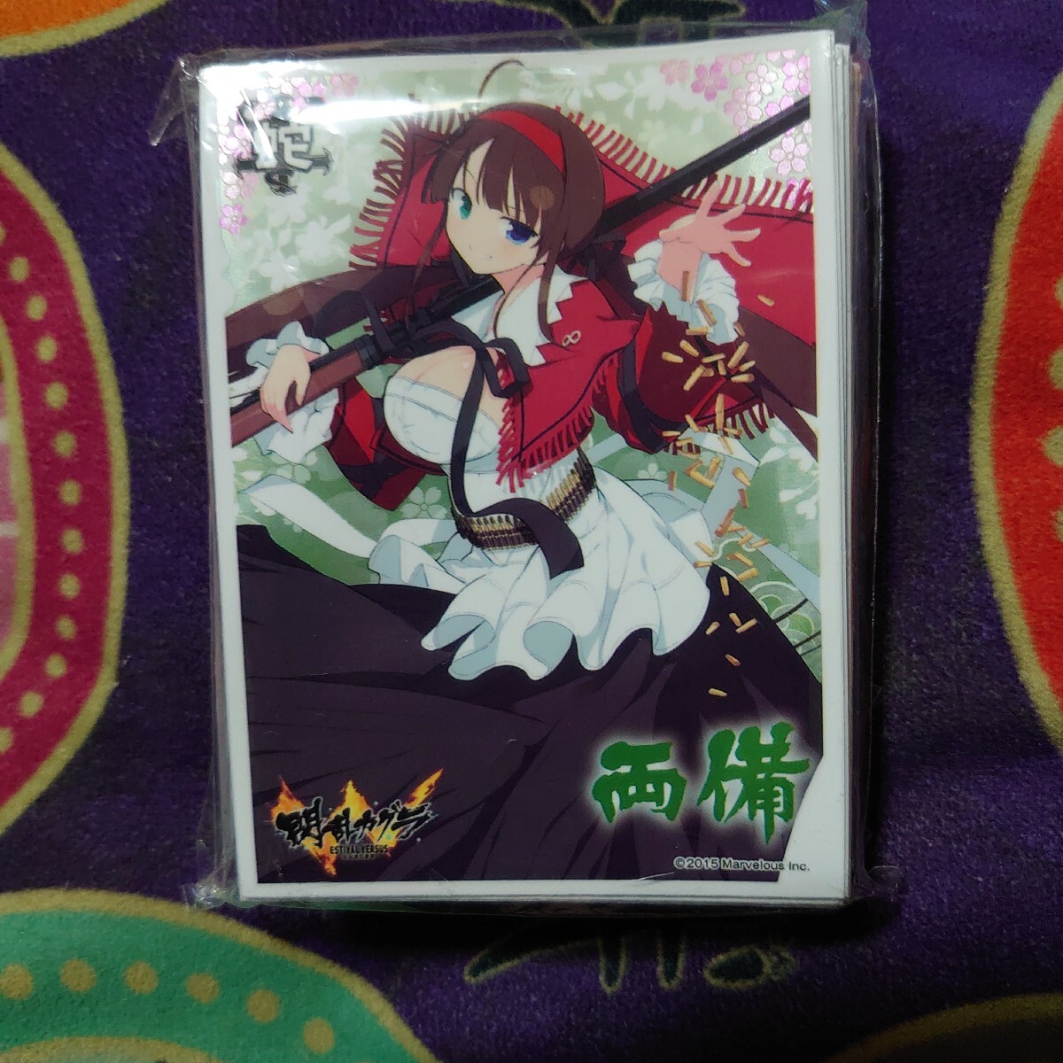 ヴァイス　キャラクタースリーブ　閃乱カグラ 両備　エンスカイ　スリーブ　未開封品　絶版品　高額プロテクター　即決