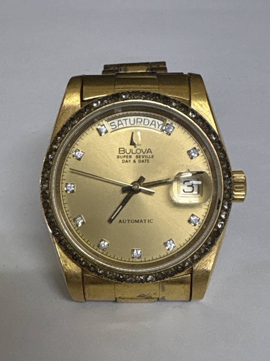 うぶ品 ブローバ スーパーセビル 自動巻 BULOVA SUPER SEVILLE うぶ品 ブローバ スーパーセビル 自動巻 BULOVA SUPER SEVILLE