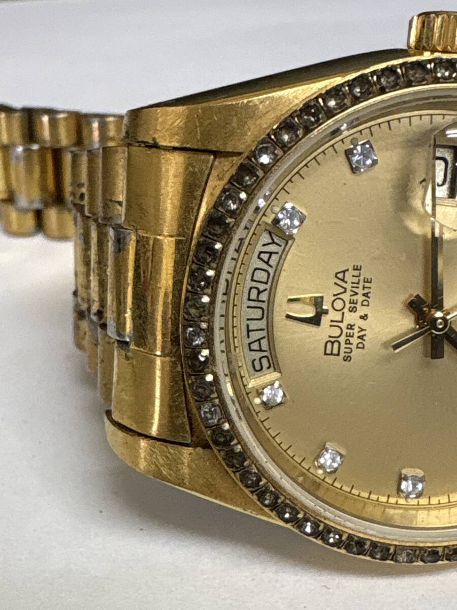 うぶ品 ブローバ スーパーセビル 自動巻 BULOVA SUPER SEVILLE うぶ品 ブローバ スーパーセビル 自動巻 BULOVA SUPER SEVILLE