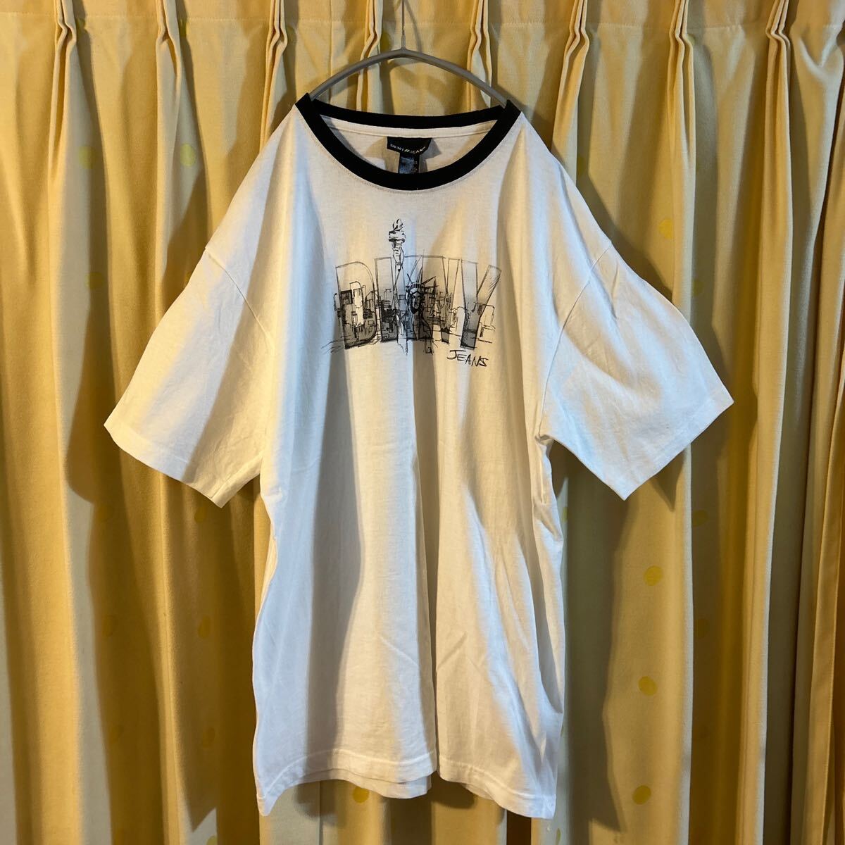 DKNY ダナキャランニューヨーク 自由の女神 半袖Tシャツ サイズL ほぼ未使用