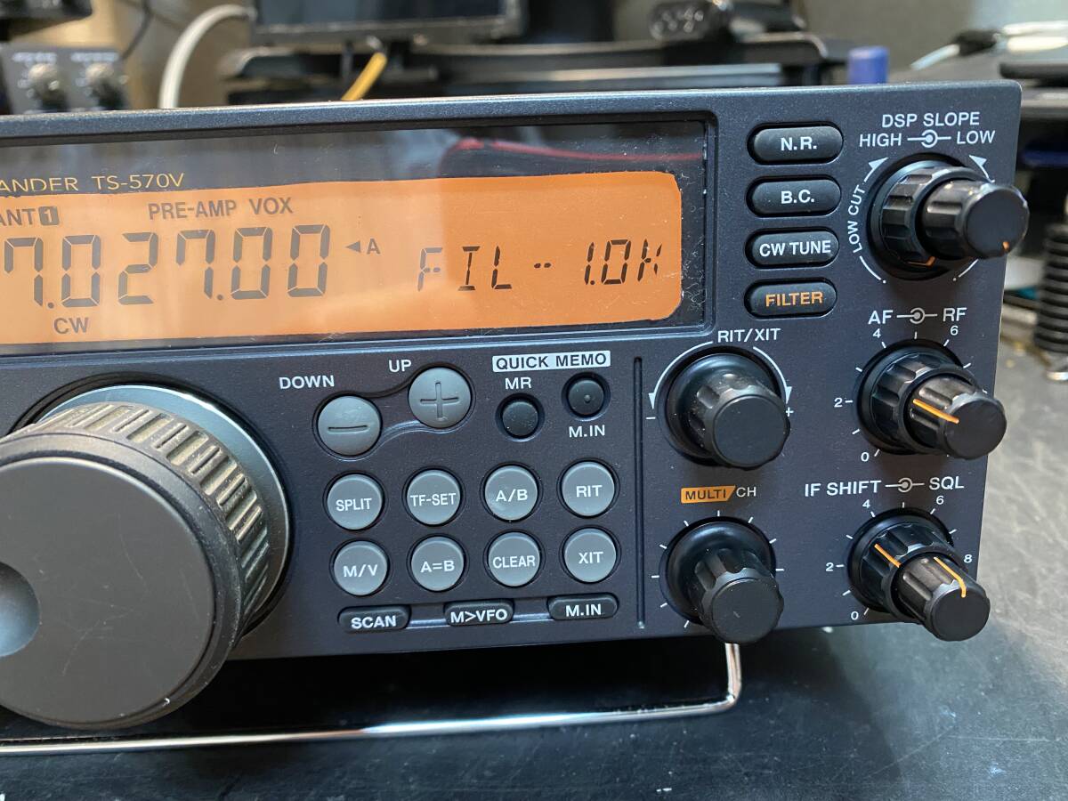 KENWOOD TS-570V アクリルパネル交換済 HF10W(固定)|売買された KENWOOD TS-570V アクリルパネル交換済 HF10W(固定)|売買された