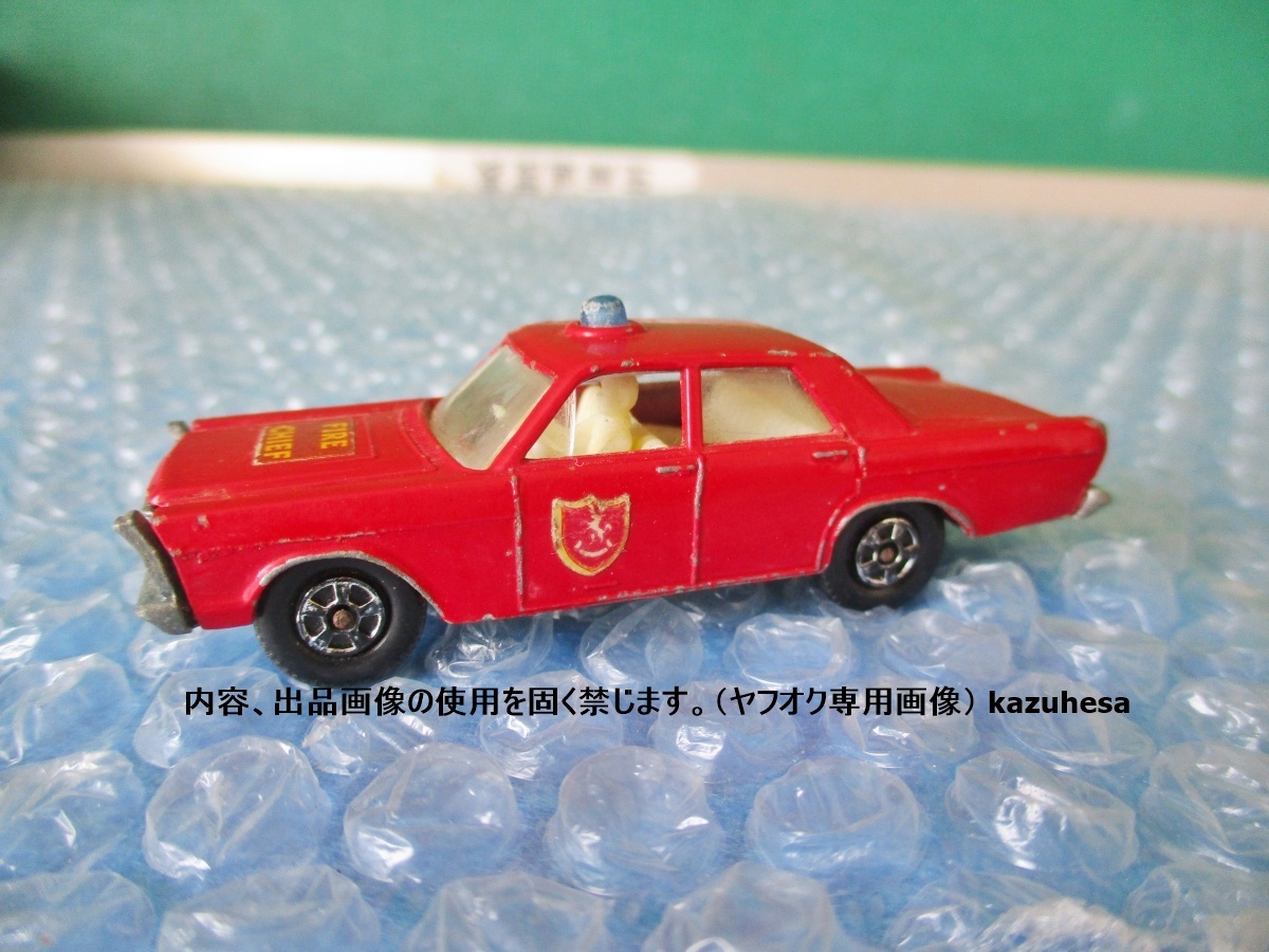 ビンテージ ミニカー マッチボックス FORD GALAXIE 當(dāng)時(shí)物 昭和レトロ コレクション