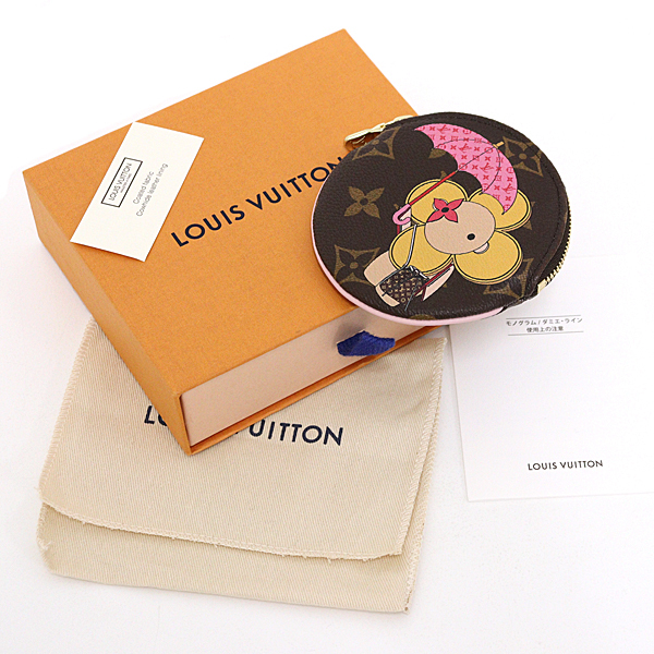 ルイ ヴィトン LOUIS VUITTON ポルトモネ?ロン ヴィヴィエンヌ 日本限定 コインケース 小銭入れ モノグラム M69057 【中古】Sランク