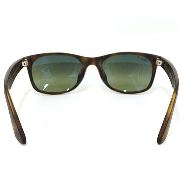 Ray-Ban レイバン NEW WAYFARER サングラス RB2132-F 894/76 55□18 140 POLARIZED ブラウン系 べっ甲柄 【中古】Sランク