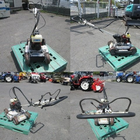 奈良 ジャンク 共立 あぜ草刈機 AZ850A 自走式 傾斜地 4WD 奈良 ジャンク 共立 あぜ草刈機 AZ850A 自走式 傾斜地 4WD