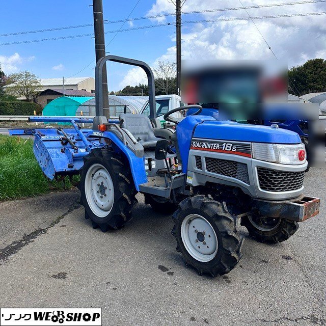千葉 イセキ トラクター THS18-UKZ パワステ 207時間 18馬力 千葉 イセキ トラクター THS18-UKZ パワステ 207時間 18馬力