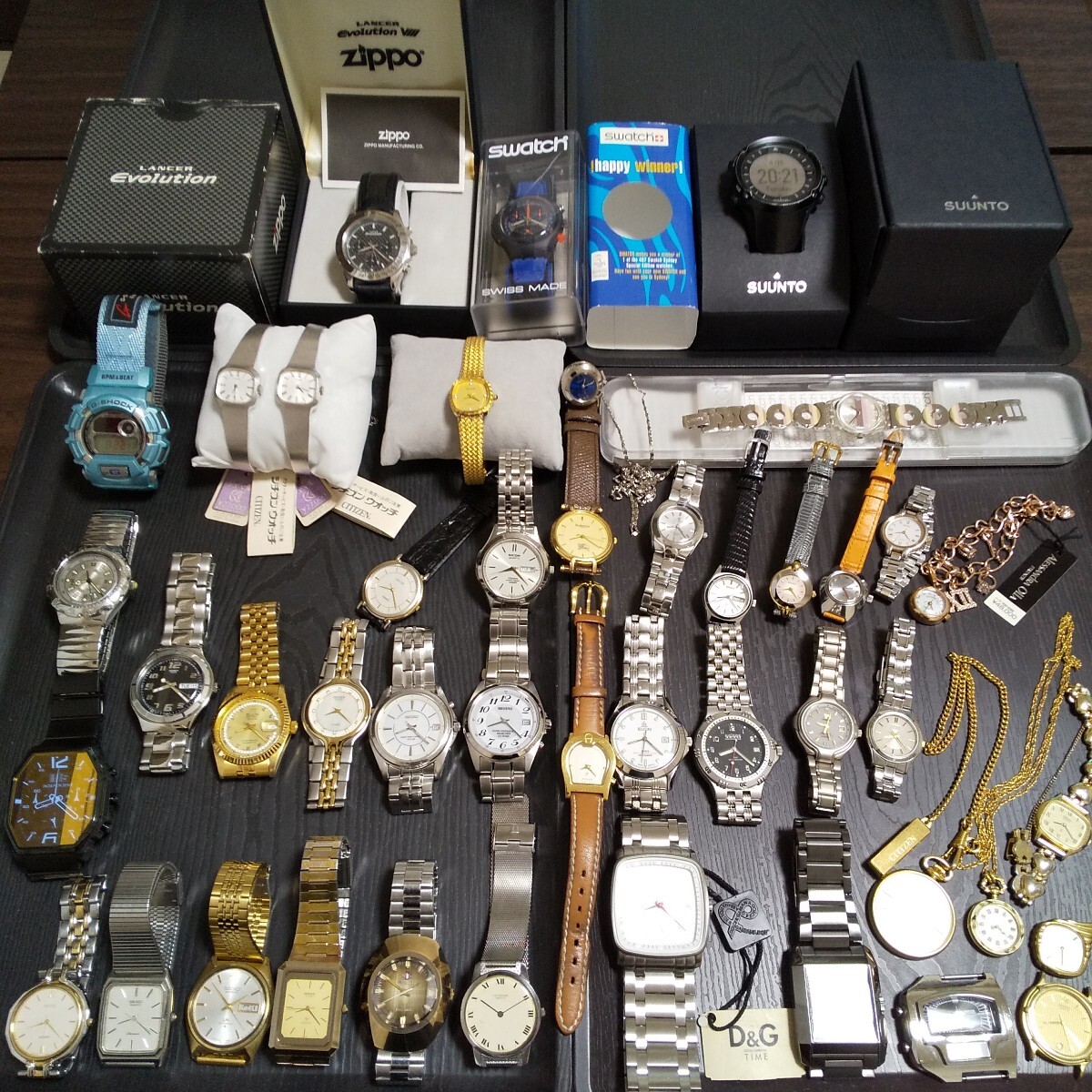 ブランド腕時計まとめて SEIKO CITIZEN G-SHOCK RADO AIGNER ブランド腕時計まとめて SEIKO CITIZEN G-SHOCK RADO AIGNER