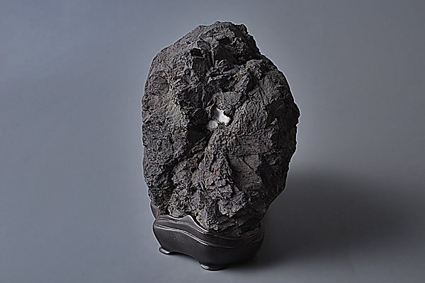 u653【和み】水石愛好家旧蔵品 水石 盆栽 盆石 鑑賞石 碧石 唐木 u653【和み】水石愛好家旧蔵品 水石 盆栽 盆石 鑑賞石 碧石 唐木