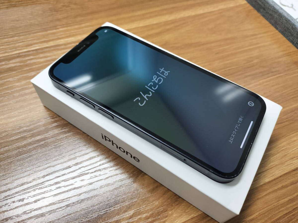 iPhone12 mini 128GB SIMフリー ブラック カメラフォーカス難有 iPhone12 mini 128GB SIMフリー ブラック カメラフォーカス難有