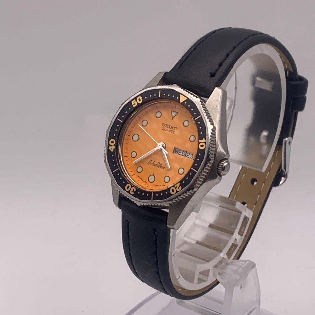 SEIKO セイコー シルバーウェーブ 2A23-012A オレンジ文字盤 SEIKO セイコー シルバーウェーブ 2A23-012A オレンジ文字盤