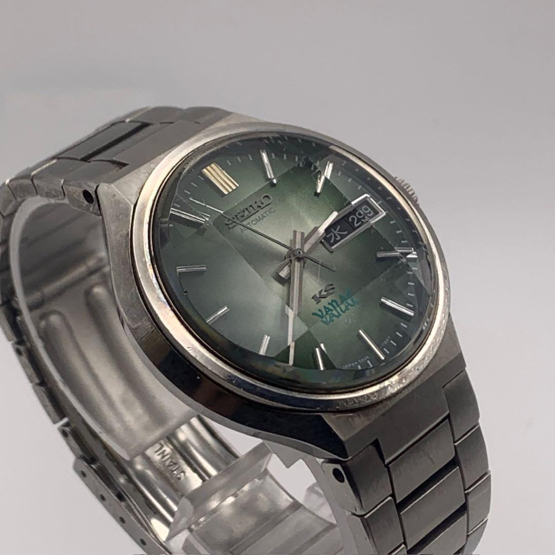 SEIKO KS VANAC 自動巻き 9面カットガラス グリーン|Yahoo SEIKO KS VANAC 自動巻き 9面カットガラス グリーン|Yahoo