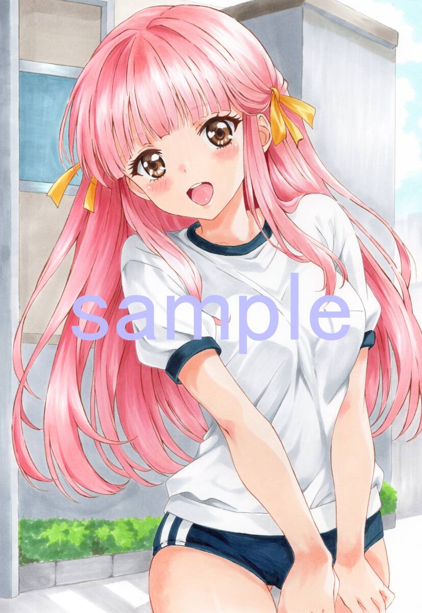 手描きイラスト 桜木舞 同級生 原画 【A4】(手描きイラスト 手描きイラスト 桜木舞 同級生 原画 【A4】(手描きイラスト