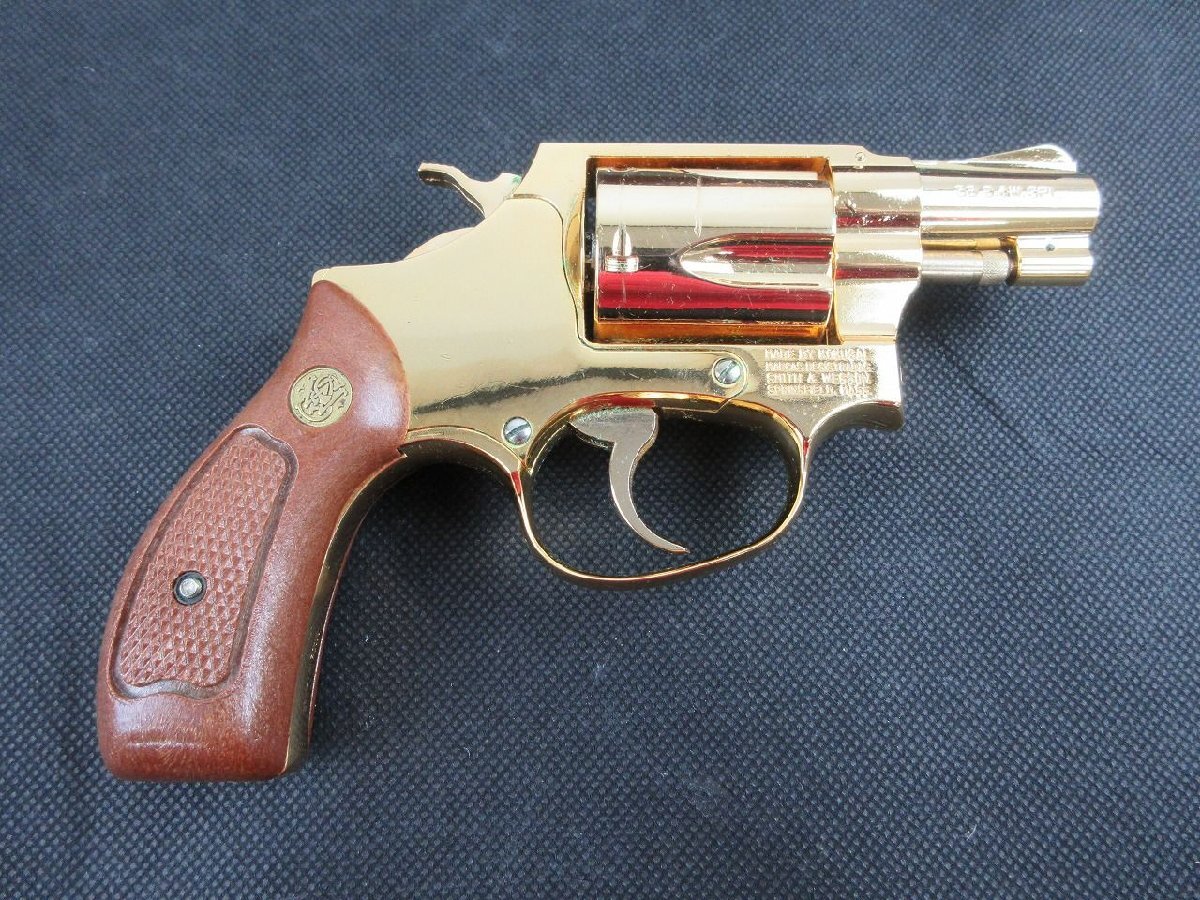 コクサイ M-36 GOLD スミス&ウェッソン 38 S&W.SPL モデルガン コクサイ M-36 GOLD スミス&ウェッソン 38 S&W.SPL モデルガン