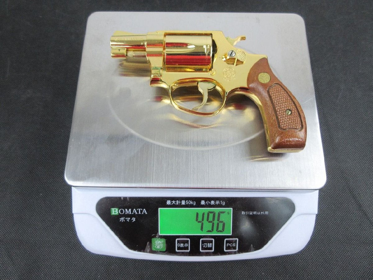 コクサイ M-36 GOLD スミス&ウェッソン 38 S&W.SPL モデルガン コクサイ M-36 GOLD スミス&ウェッソン 38 S&W.SPL モデルガン