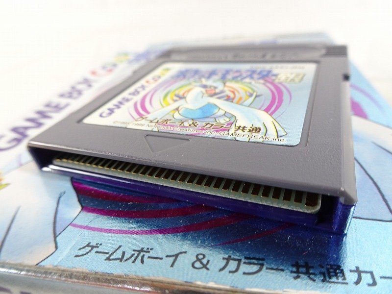 箱 説明書付】ゲームボーイ カラー ソフト◇ポケットモンスター