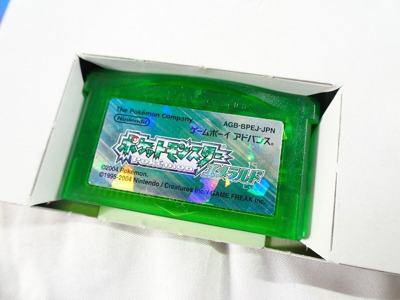 美品】ゲームボーイアドバンス ポケットモンスター エメラルド 美品】ゲームボーイアドバンス ポケットモンスター エメラルド
